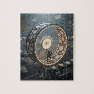 Klok In Levenspuzzel Legpuzzel