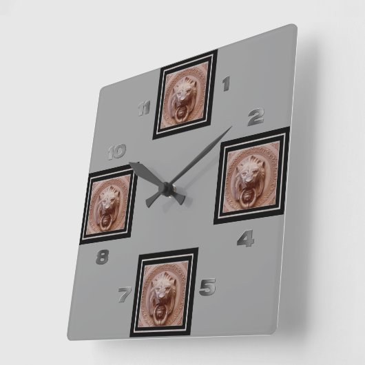 Klok - Knocker van de leeuwenkop (Hoek)