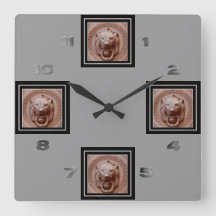 Klok - Knocker van de leeuwenkop