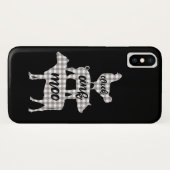 Klok Knor Moe Kip Koe Varken Boerderij Case-Mate iPhone Case (Achterkant (horizontaal))