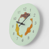 Klok - Koi-zwemmen in cirkel (Hoek)