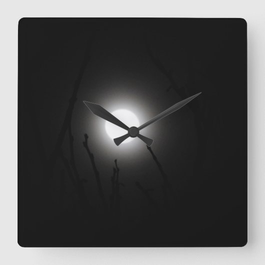 Klok MAANLICHT ONTWERP (Voorkant)