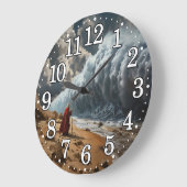 klok met bijbelthema (Hoek)