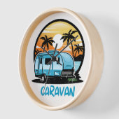 Klok met caravan (Hoek)