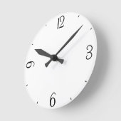  klok met cijfers (Hoek)