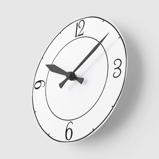  klok met cijfers (Hoek)