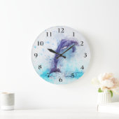 Klok met een mooie dolfijn (Huis)