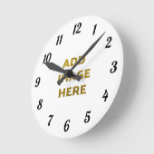 Klok met eigen foto (Hoek)