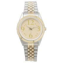 Klok met groot getal