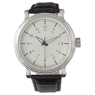 Klok met inspiratie van drukmeter - 12 boven horloge