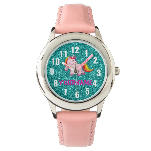 Klok met jouw naam horloge (Voorkant)