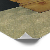 Klok met lange hoesjes, met enamel schilderen poster (Hoek)