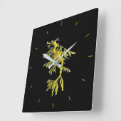 Klok met Leafy Zee Dragon Seahorse (Hoek)