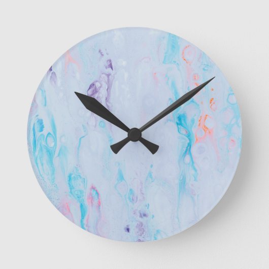 Klok met ronde acrylwand voor 8-inch steenstone (Voorkant)