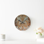 Klok met schemerzonsondergang-brokaat (Huis)