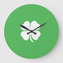 Klok met schuifwand rond (groot) wandklok