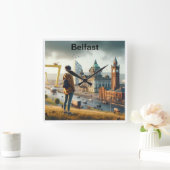 Klok met uitzicht op Belfast (Huis)