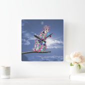 Klok met vierkante muren (Huis)