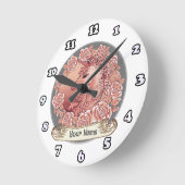 Klok met Vintage Roses Unicorn (Hoek)