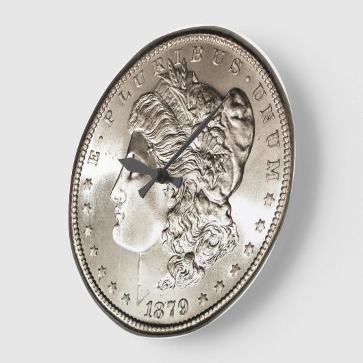 klok met zilvermunt (Hoek)