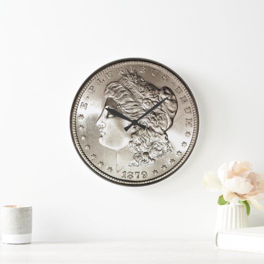 klok met zilvermunt (Huis)