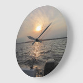 Klok met zonsondergang (Hoek)