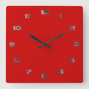 Klok - Metalen Arabische nummers