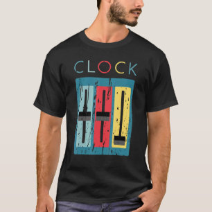Klok Modulaire Synth Analoge Synthesizer T-shirt