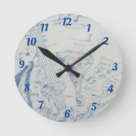 Klok - Musifiel instrumentenontwerp (Voorkant)