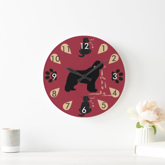 Klok ~ Newfoundland Drool (Huis)