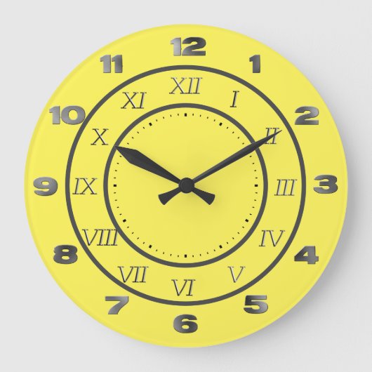 Klok - Numerieke varianten (Voorkant)