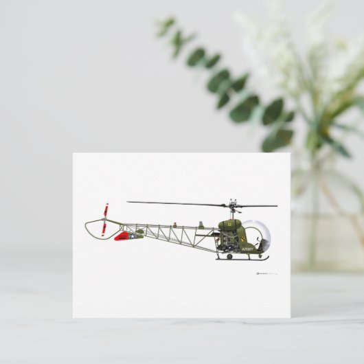Klok oh-13 Sioux Briefkaart (Staand voorkant)