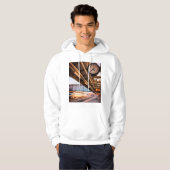 Klok op het station hoodie (Voorkant volledig)