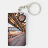 Klok op het station sleutelhanger (achterkant)