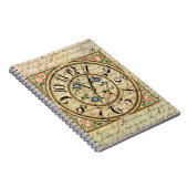  klok oud gedicht schrijven junk Journal Notitieboek (Rechterzijde)