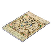  klok oud gedicht schrijven junk Journal Notitieboek (Linkerzijde)