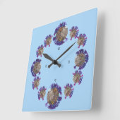 Klok - Paarse visfamilie (Hoek)