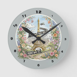 Klok Parijs, Romantische Eiffeltoren, Franse Kunst