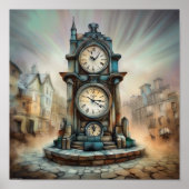  klok poster (Voorkant)