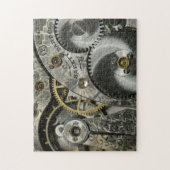  klok Puzzle Legpuzzel (Verticaal)