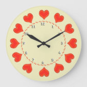 Klok - Rode Harten (Voorkant)