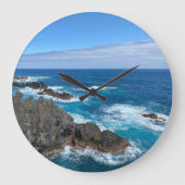 Klok rotsen in zee (Voorkant)