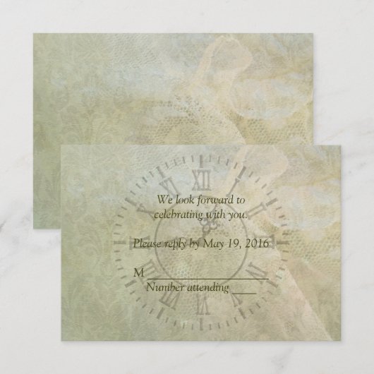  klok RSVP (Voorkant / Achterkant)