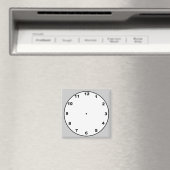 Klok sjabloon magneet (Insitu (Vaatwasser))