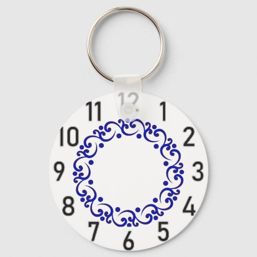 Klok Sleutelhanger (Voorkant)