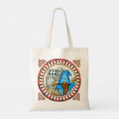 Klok slots kabouter  tote bag (Achterkant)