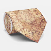 Klok Steampunk Charming Chic Stropdas (Opgerold)