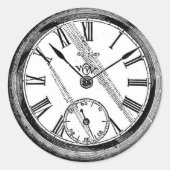 Klok Sticker (Voorkant)
