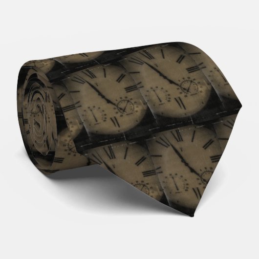  klok stropdas (Opgerold)