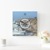 Klok - Stuurwiel van het schip (Huis)